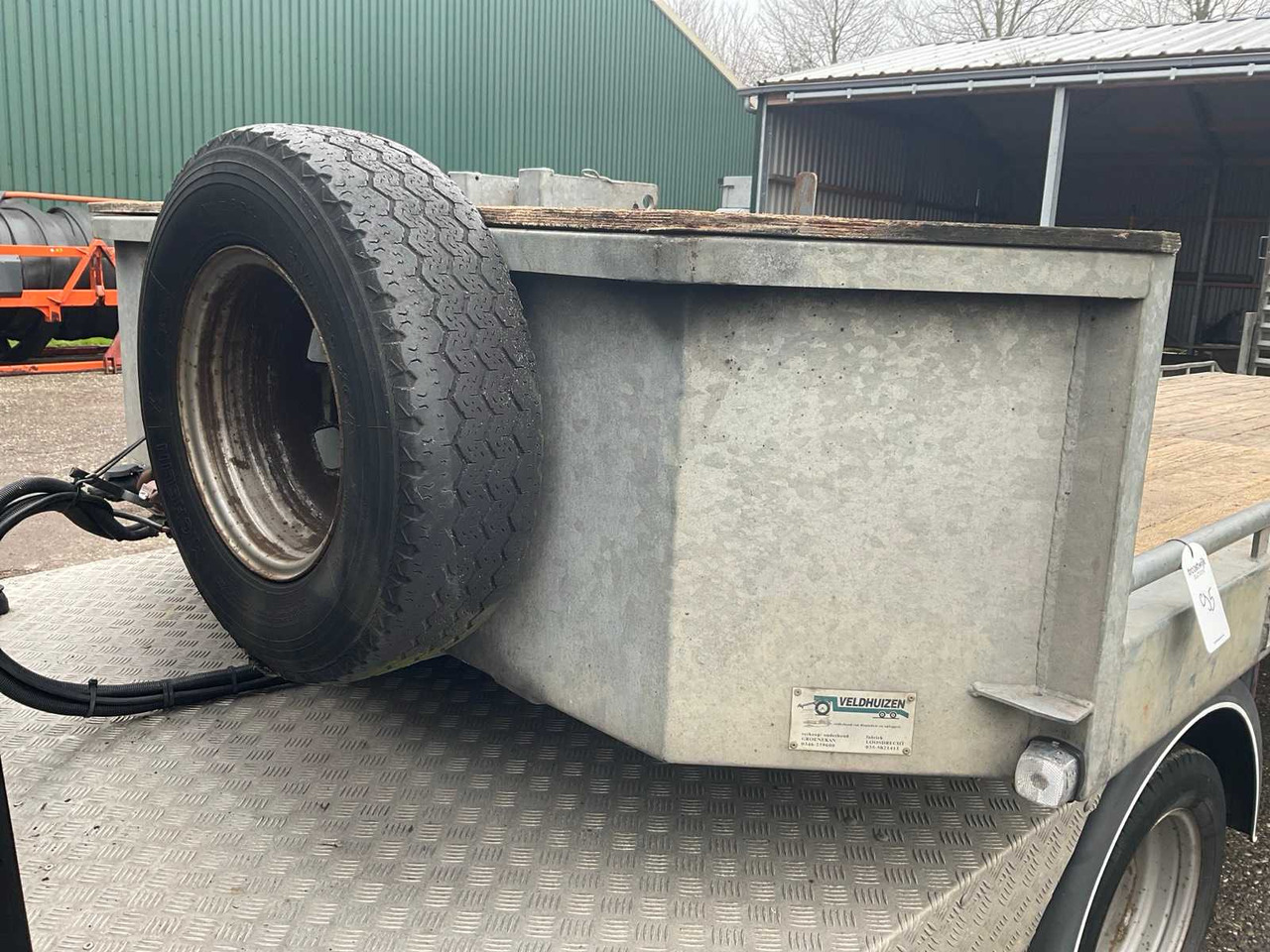 Puspiekabe 2008 VELDHUIZEN SDO P37-2 SEMI TRAILER: foto 14