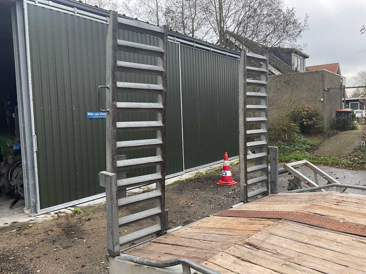 Puspiekabe 2008 VELDHUIZEN SDO P37-2 SEMI TRAILER: foto 10