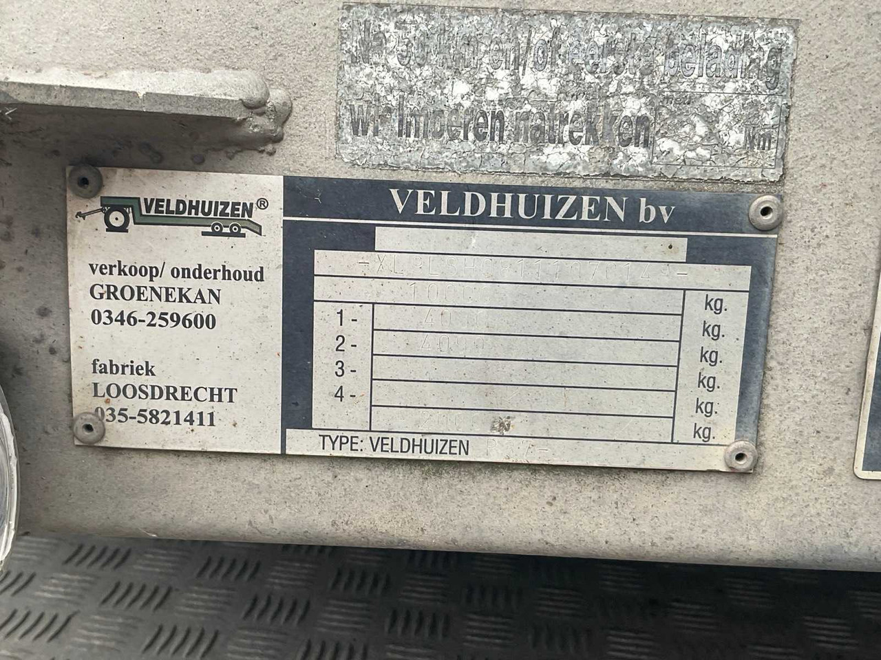 Puspiekabe 2008 VELDHUIZEN SDO P37-2 SEMI TRAILER: foto 16
