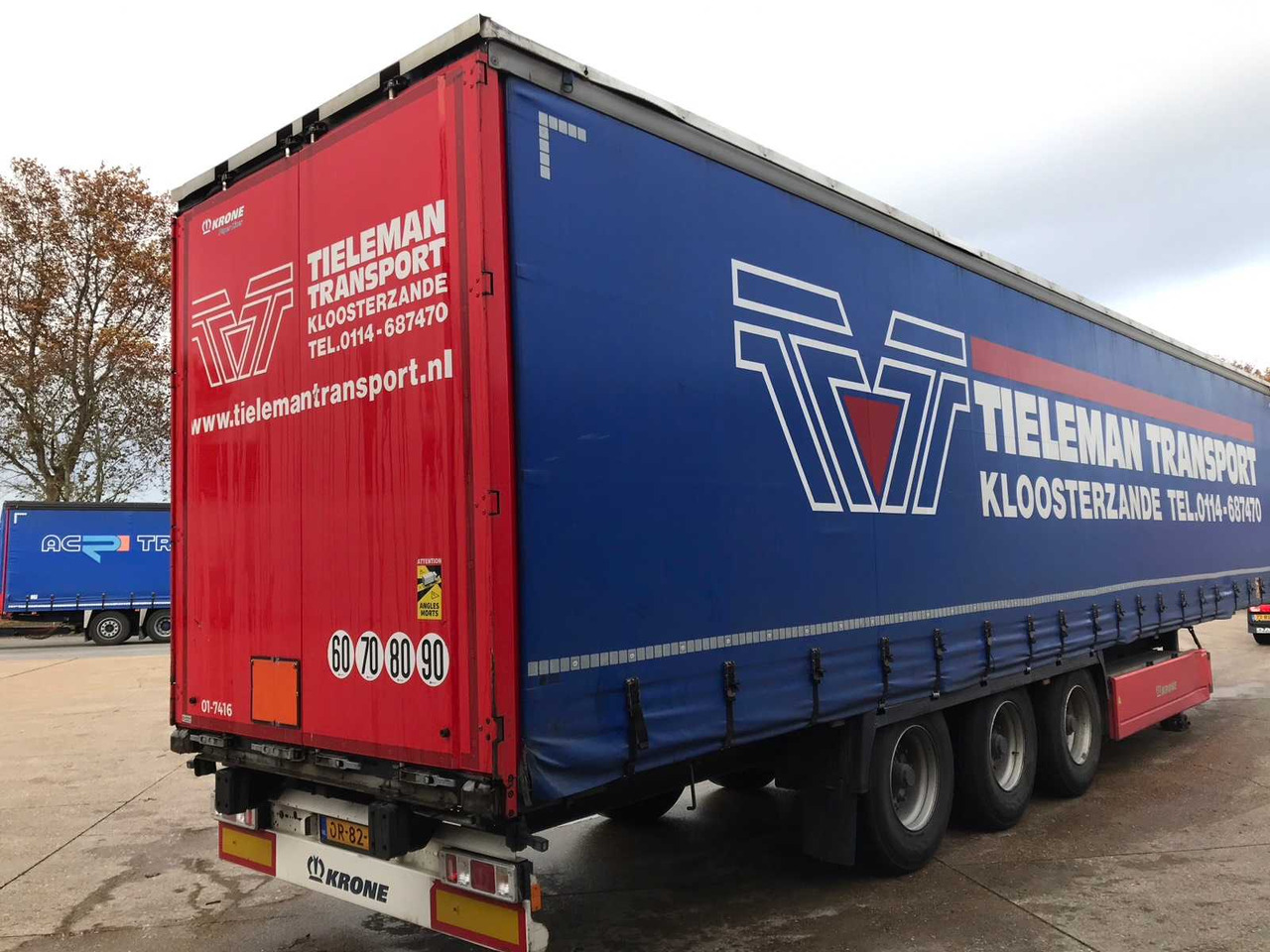 Puspiekabe 2018 KRONE SD SEMI-TRAILER: foto 6