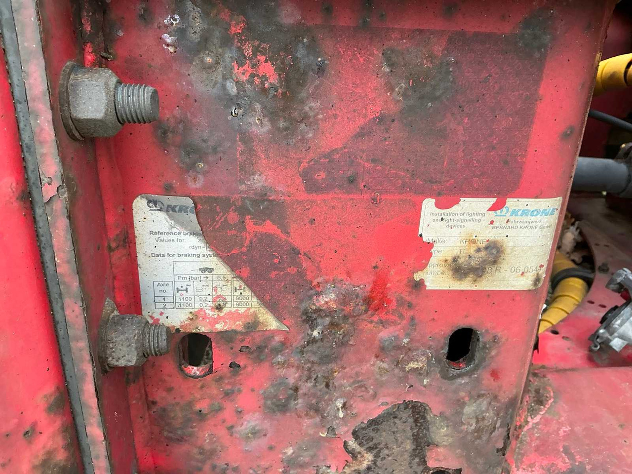 Puspiekabe KRONE ELDT 171 DOLLY: foto 21 Puspiekabe KRONE ELDT 171 DOLLY: foto 21