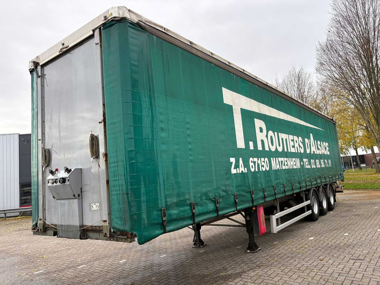 TRAILOR - 2008 - SYY3WX - SEMI-TRAILER - Puspiekabe: foto 1 TRAILOR - 2008 - SYY3WX - SEMI-TRAILER - Puspiekabe: foto 1