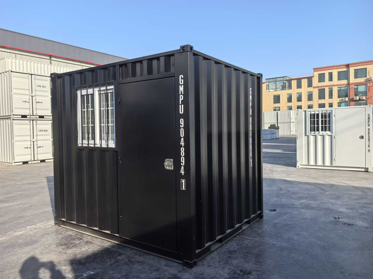 Rhino-cross-containers 9ft met deur en raam - Jūras konteiners: foto 2 Rhino-cross-containers 9ft met deur en raam - Jūras konteiners: foto 2
