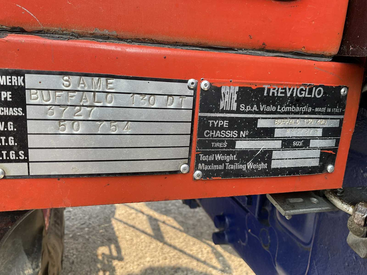 Traktors SAME Buffalo 130: foto 12