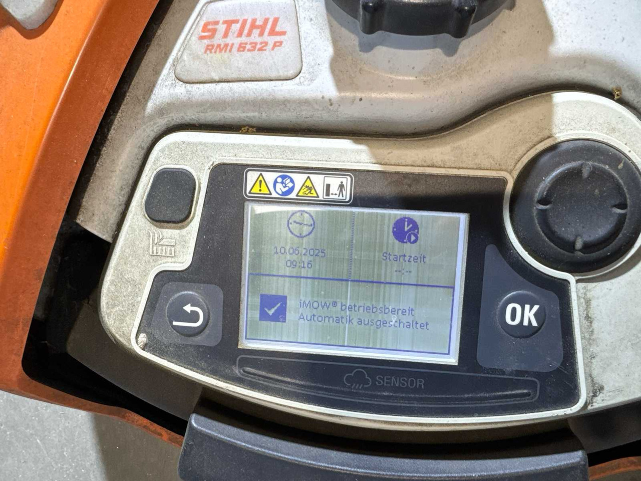 Stihl iMOW RMI 632P - Zāles pļāvējs: foto 2 Stihl iMOW RMI 632P - Zāles pļāvējs: foto 2