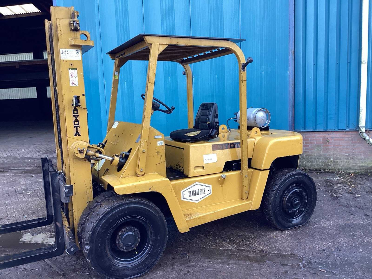 TOYOTA FG5 FORKLIFT - Autokrāvējs: foto 3 TOYOTA FG5 FORKLIFT - Autokrāvējs: foto 3