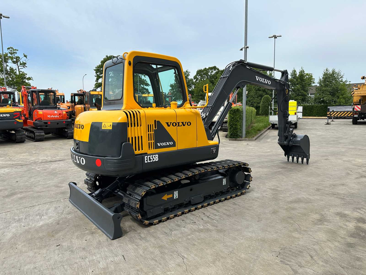 Volvo EC55B - Kāpurķēžu ekskavators: foto 4 Volvo EC55B - Kāpurķēžu ekskavators: foto 4
