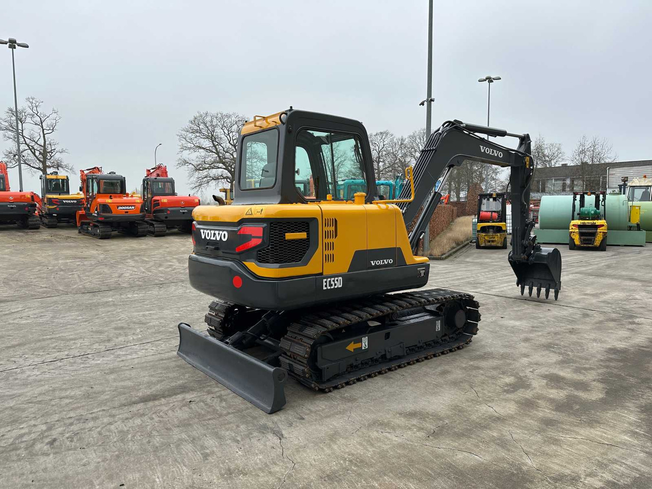 Volvo EC55D - Kāpurķēžu ekskavators: foto 3 Volvo EC55D - Kāpurķēžu ekskavators: foto 3