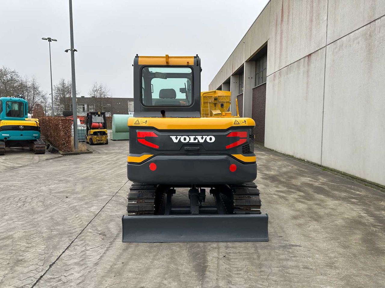 Volvo EC55D - Kāpurķēžu ekskavators: foto 4 Volvo EC55D - Kāpurķēžu ekskavators: foto 4