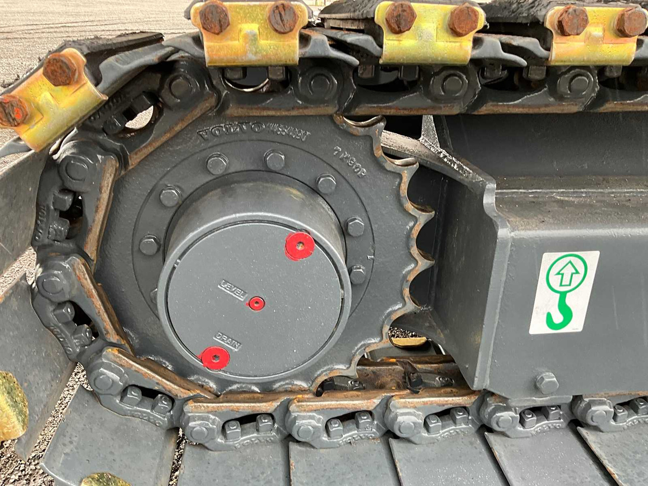 Kāpurķēžu ekskavators Volvo EC55D: foto 12