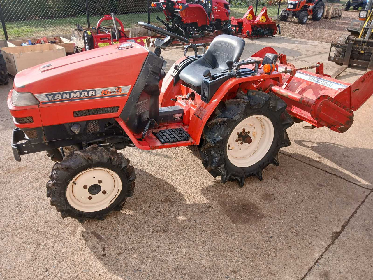 Yanmar Ke-3 - Mini traktors: foto 3 Yanmar Ke-3 - Mini traktors: foto 3