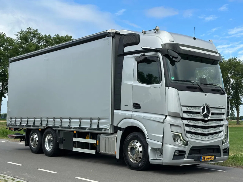 Mercedes-Benz Actros ACTROS 2545LL EURO6. 2021. Schuifzeil Bakwagen met Laadklep. - Kravas automašīna ar tentu: foto 5 Mercedes-Benz Actros ACTROS 2545LL EURO6. 2021. Schuifzeil Bakwagen met Laadklep. - Kravas automašīna ar tentu: foto 5
