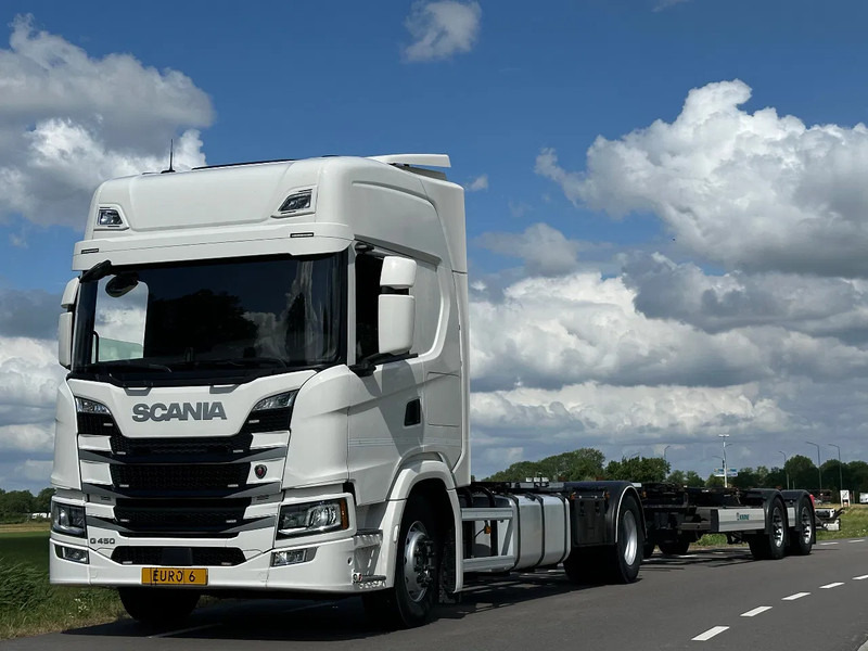 Scania G450 SCANIA G450. BDF chassic - Šasija kravas automašīna: foto 1 Scania G450 SCANIA G450. BDF chassic - Šasija kravas automašīna: foto 1