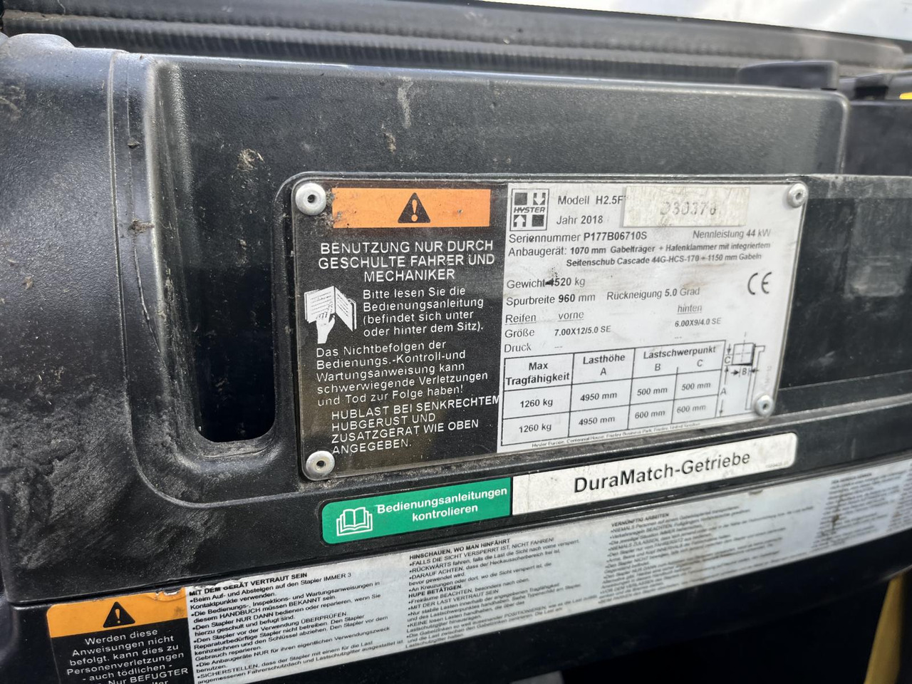 Dīzeļiekrāvējs Hyster H2.5FT: foto 7