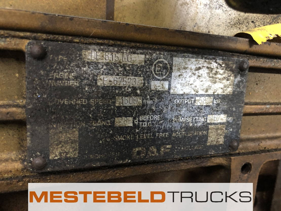 DAF Motor DF615 MG Marine - Dzinējs un rezerves daļas - Kravas automašīna: foto 5 DAF Motor DF615 MG Marine - Dzinējs un rezerves daļas - Kravas automašīna: foto 5