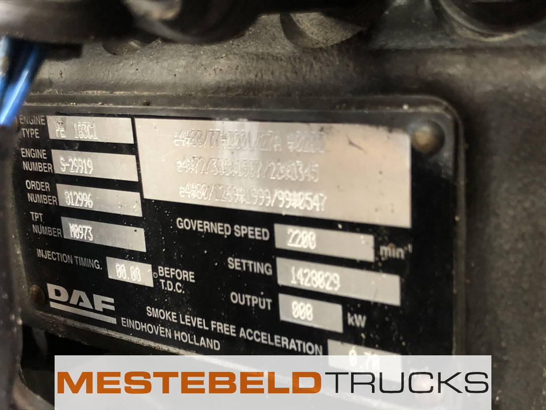 DAF Motor PE 183 C1 - Dzinējs - Kravas automašīna: foto 5 DAF Motor PE 183 C1 - Dzinējs - Kravas automašīna: foto 5