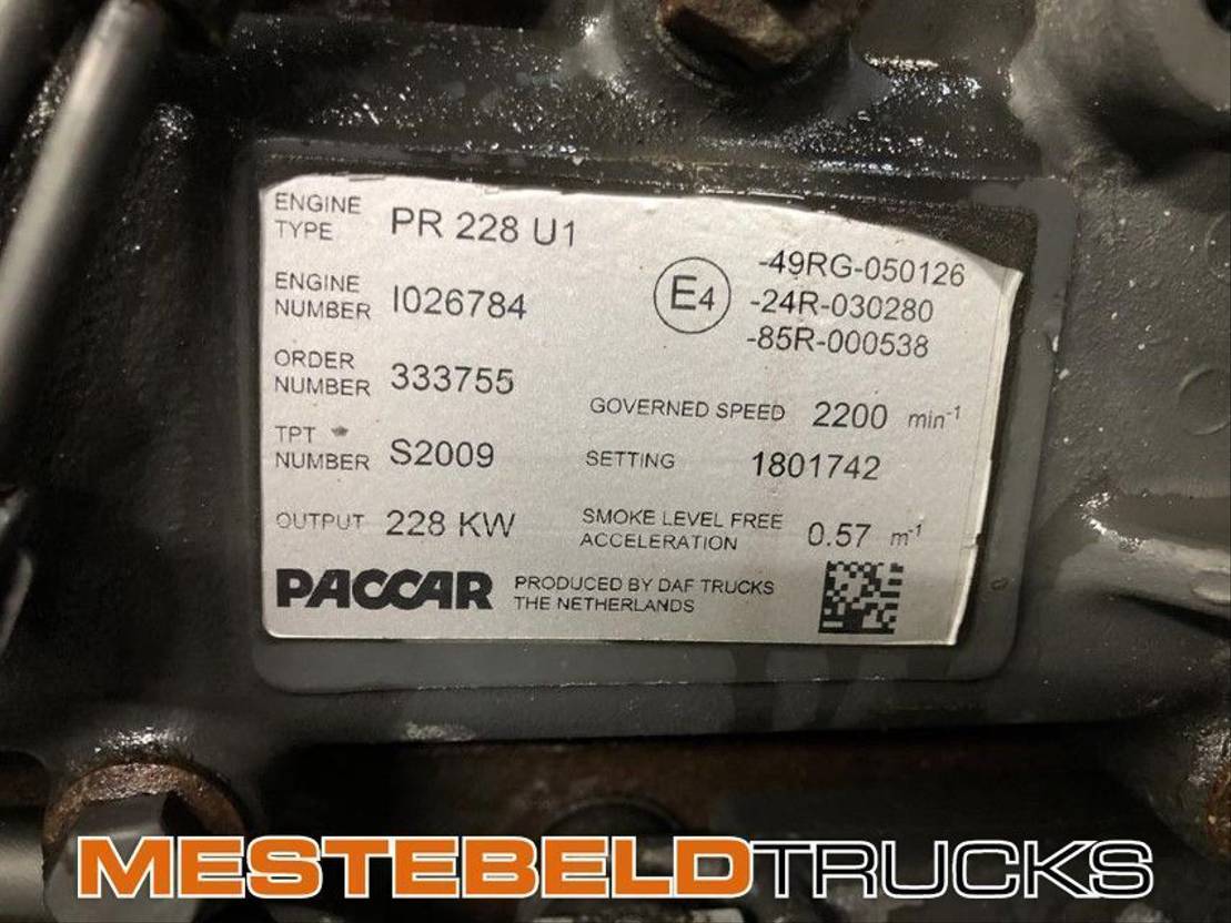 DAF Motor PR 228 U1 - Dzinējs - Kravas automašīna: foto 5 DAF Motor PR 228 U1 - Dzinējs - Kravas automašīna: foto 5