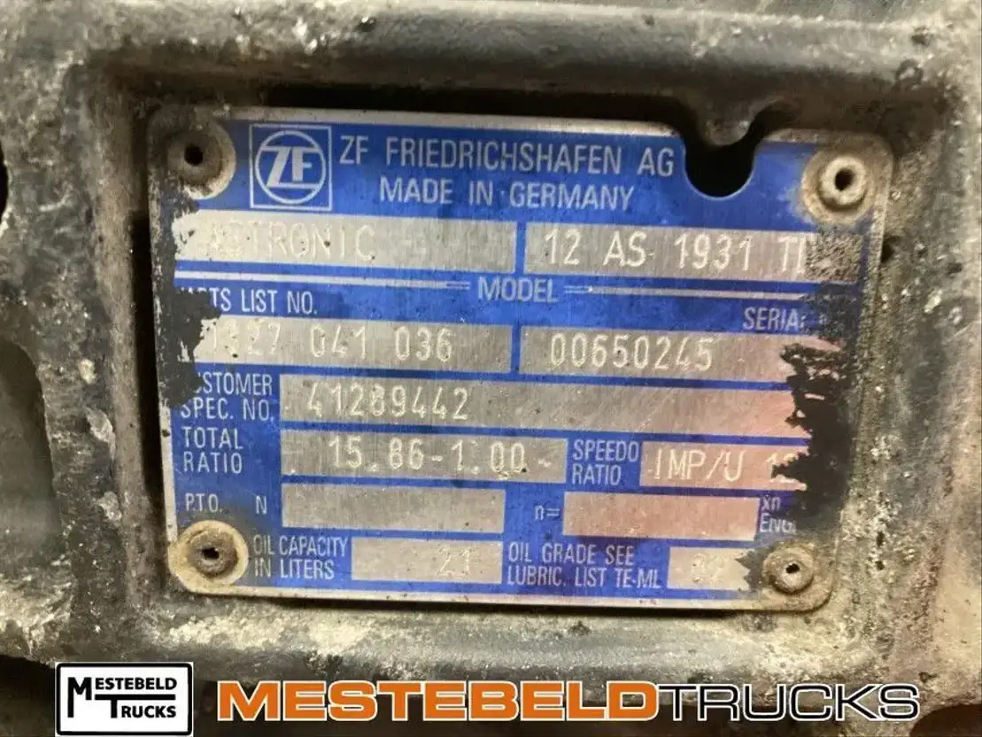 Iveco Versn bak Stralis - Pārnesumkārba un rezerves daļas - Kravas automašīna: foto 4 Iveco Versn bak Stralis - Pārnesumkārba un rezerves daļas - Kravas automašīna: foto 4