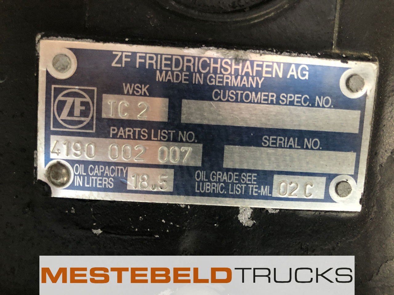 MAN WSK 440 + RE - Sajūgs un rezerves daļas - Kravas automašīna: foto 5 MAN WSK 440 + RE - Sajūgs un rezerves daļas - Kravas automašīna: foto 5