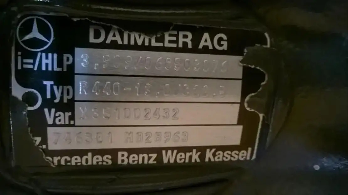 Mercedes-Benz Differentieel - Aizmugurējā ass - Kravas automašīna: foto 2 Mercedes-Benz Differentieel - Aizmugurējā ass - Kravas automašīna: foto 2