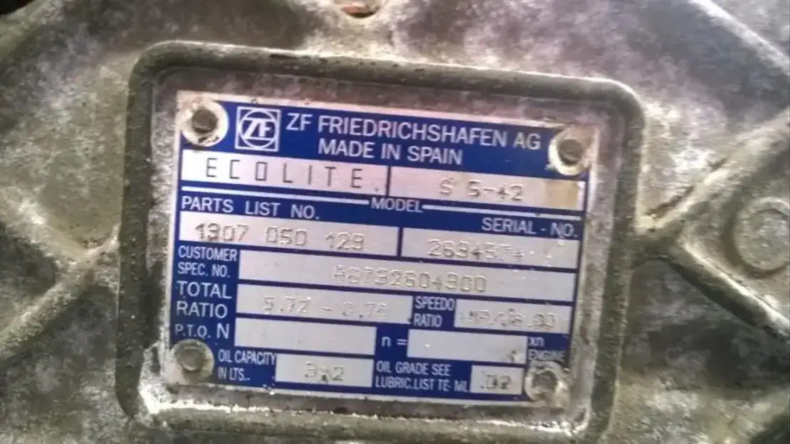 Mercedes-Benz Versnellingsbakbak ZF S5-42 Atego - Pārnesumkārba un rezerves daļas - Kravas automašīna: foto 3 Mercedes-Benz Versnellingsbakbak ZF S5-42 Atego - Pārnesumkārba un rezerves daļas - Kravas automašīna: foto 3