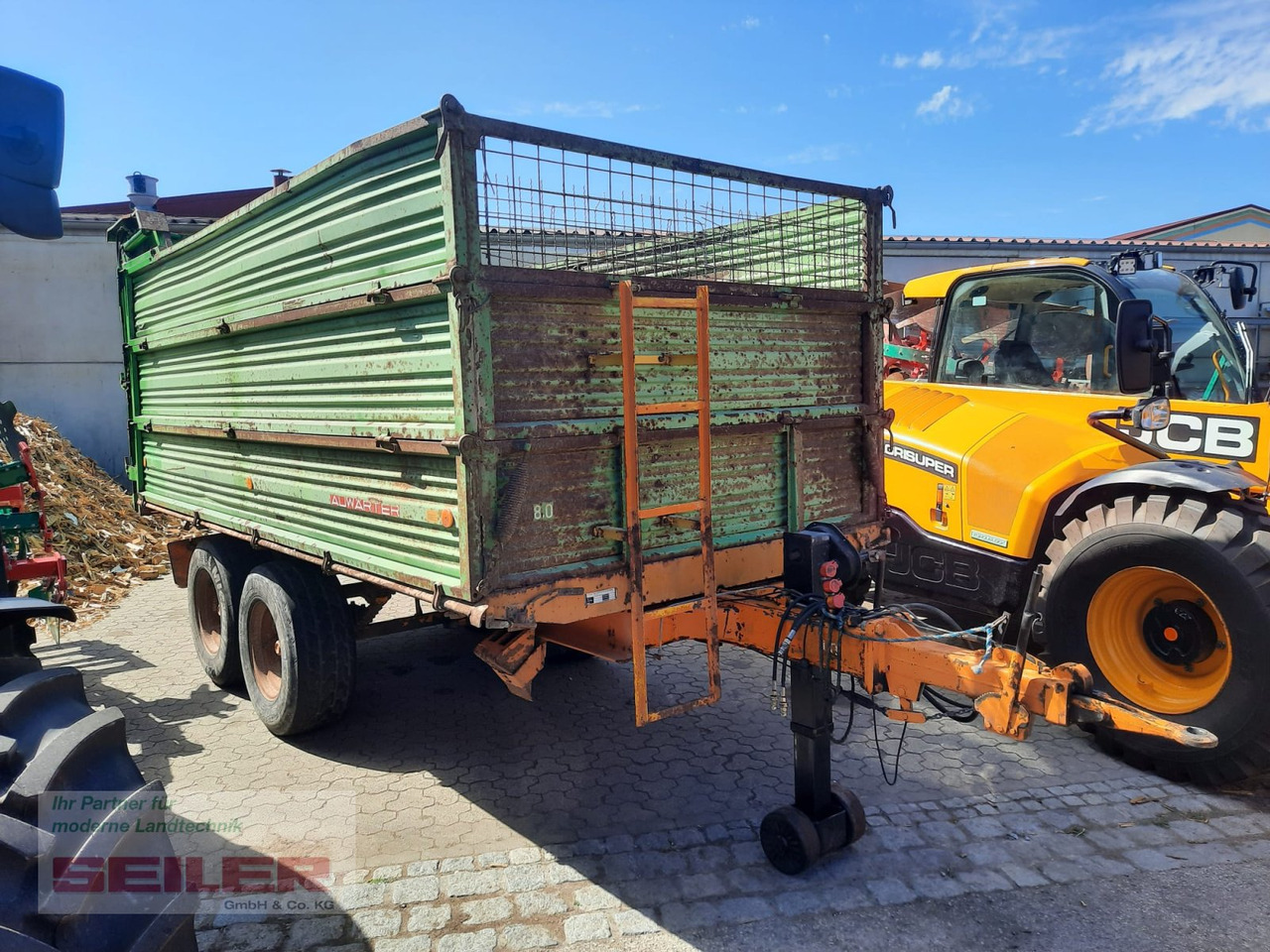 Auwärter TK 8,0 - Lauksaimniecības piekabe-pašizgāzējs: foto 1 Auwärter TK 8,0 - Lauksaimniecības piekabe-pašizgāzējs: foto 1