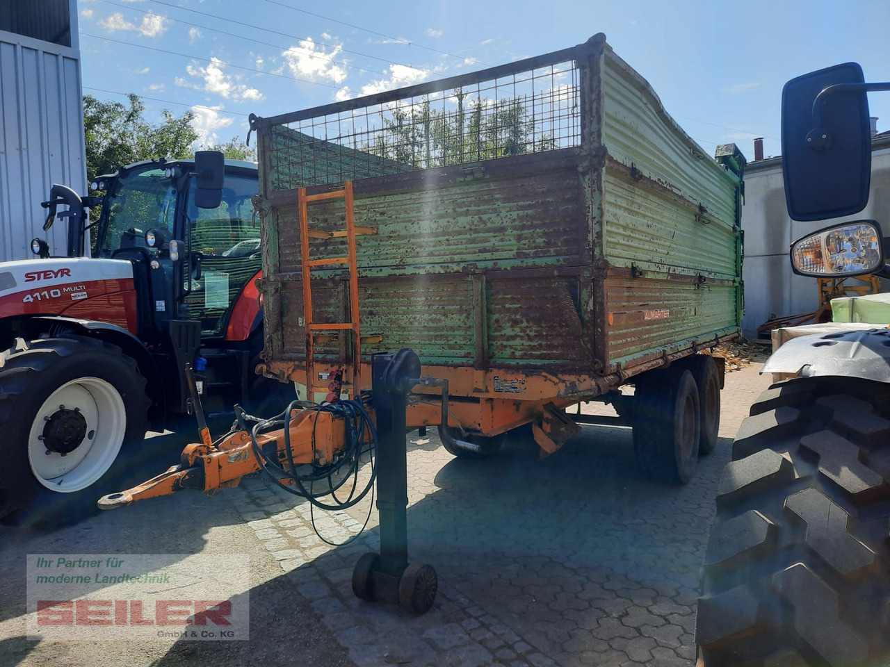 Auwärter TK 8,0 - Lauksaimniecības piekabe-pašizgāzējs: foto 2 Auwärter TK 8,0 - Lauksaimniecības piekabe-pašizgāzējs: foto 2