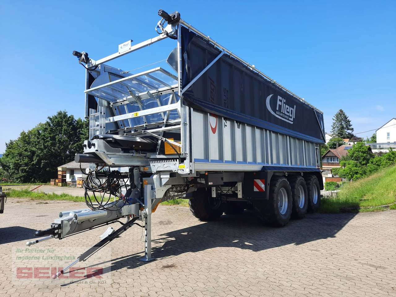 Fliegl ASW 391 TAURUS FOX 50m³ ZWL + Top Lift Light - Savācējpiekabe: foto 4 Fliegl ASW 391 TAURUS FOX 50m³ ZWL + Top Lift Light - Savācējpiekabe: foto 4