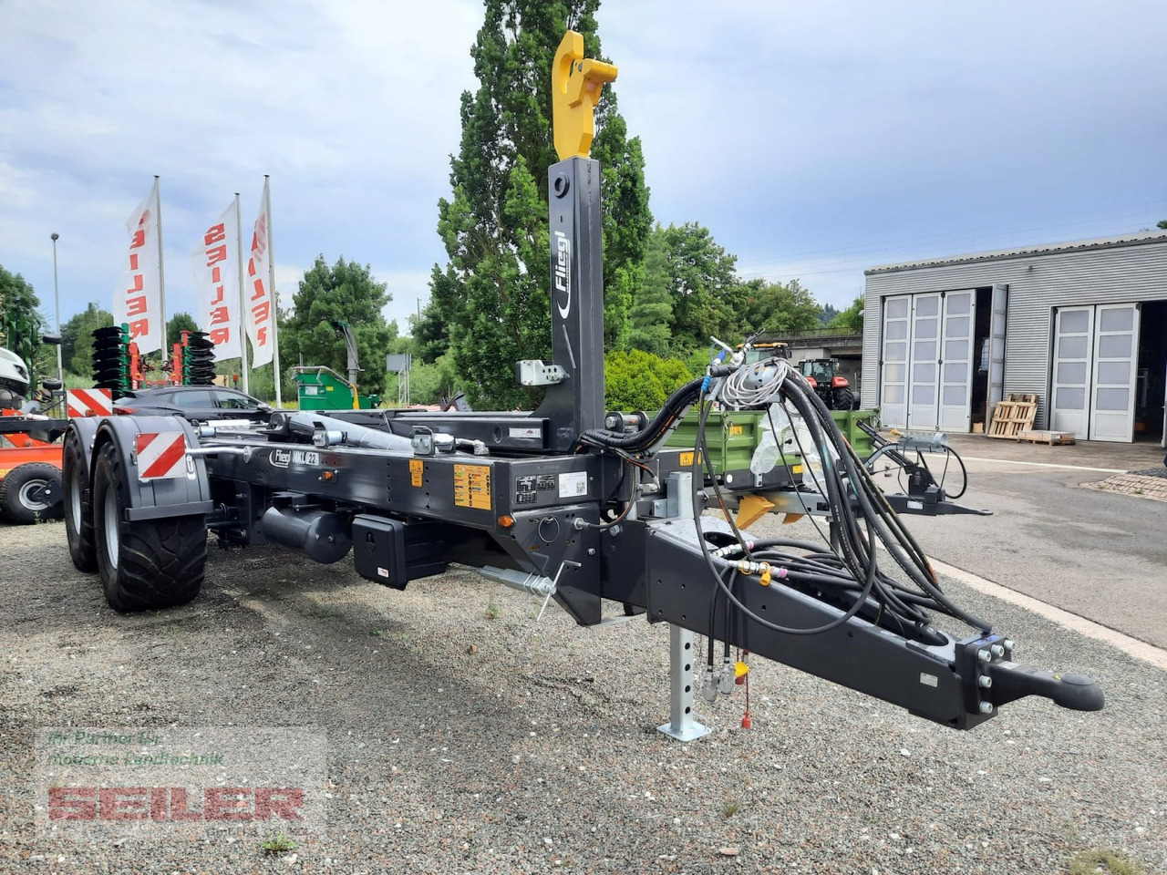 Fliegl HKL 22 Jumbo Abrollkipper - Multilift/ Būvgružu konteinera piekabe: foto 2 Fliegl HKL 22 Jumbo Abrollkipper - Multilift/ Būvgružu konteinera piekabe: foto 2