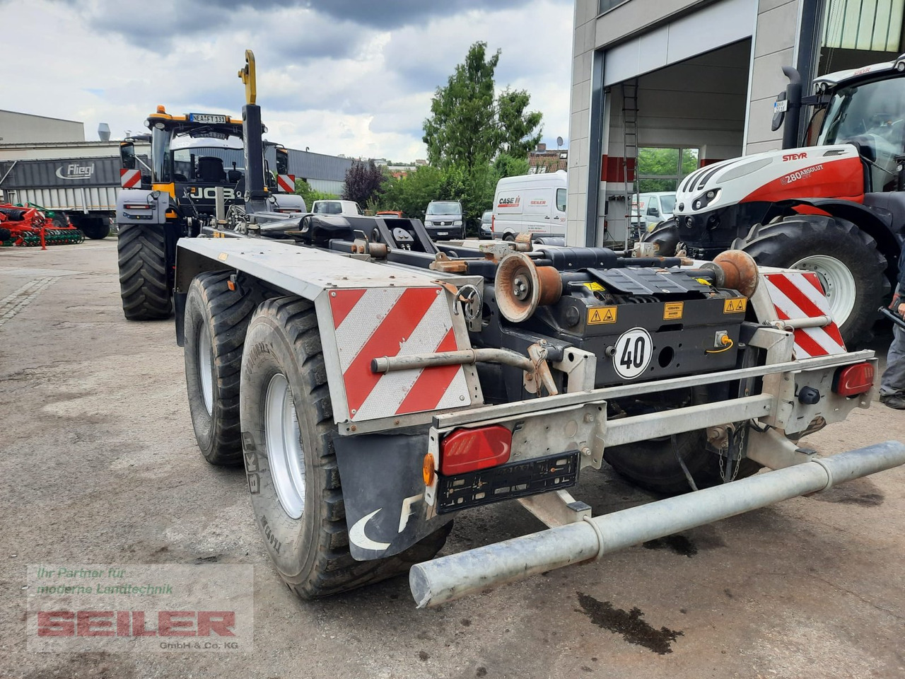 Fliegl HKL 22 Tandem - Multilift/ Būvgružu konteinera piekabe: foto 3 Fliegl HKL 22 Tandem - Multilift/ Būvgružu konteinera piekabe: foto 3