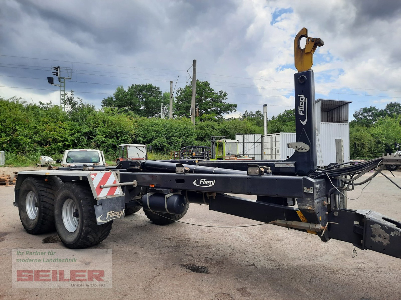 Fliegl HKL 22 Tandem - Multilift/ Būvgružu konteinera piekabe: foto 2 Fliegl HKL 22 Tandem - Multilift/ Būvgružu konteinera piekabe: foto 2