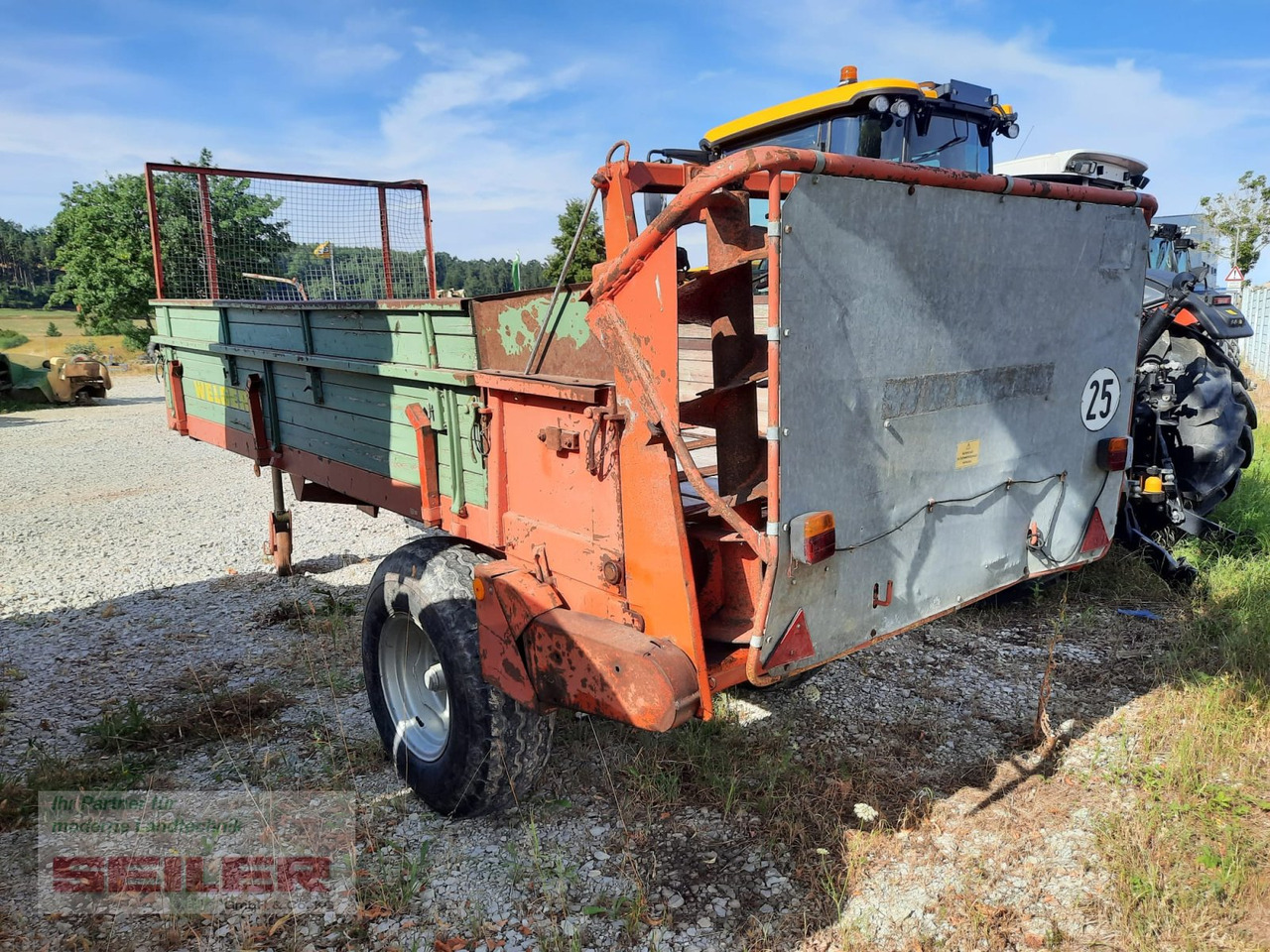 Welger L 280 Dungstreuer - Organisko mēslu izkliedētājs: foto 4 Welger L 280 Dungstreuer - Organisko mēslu izkliedētājs: foto 4