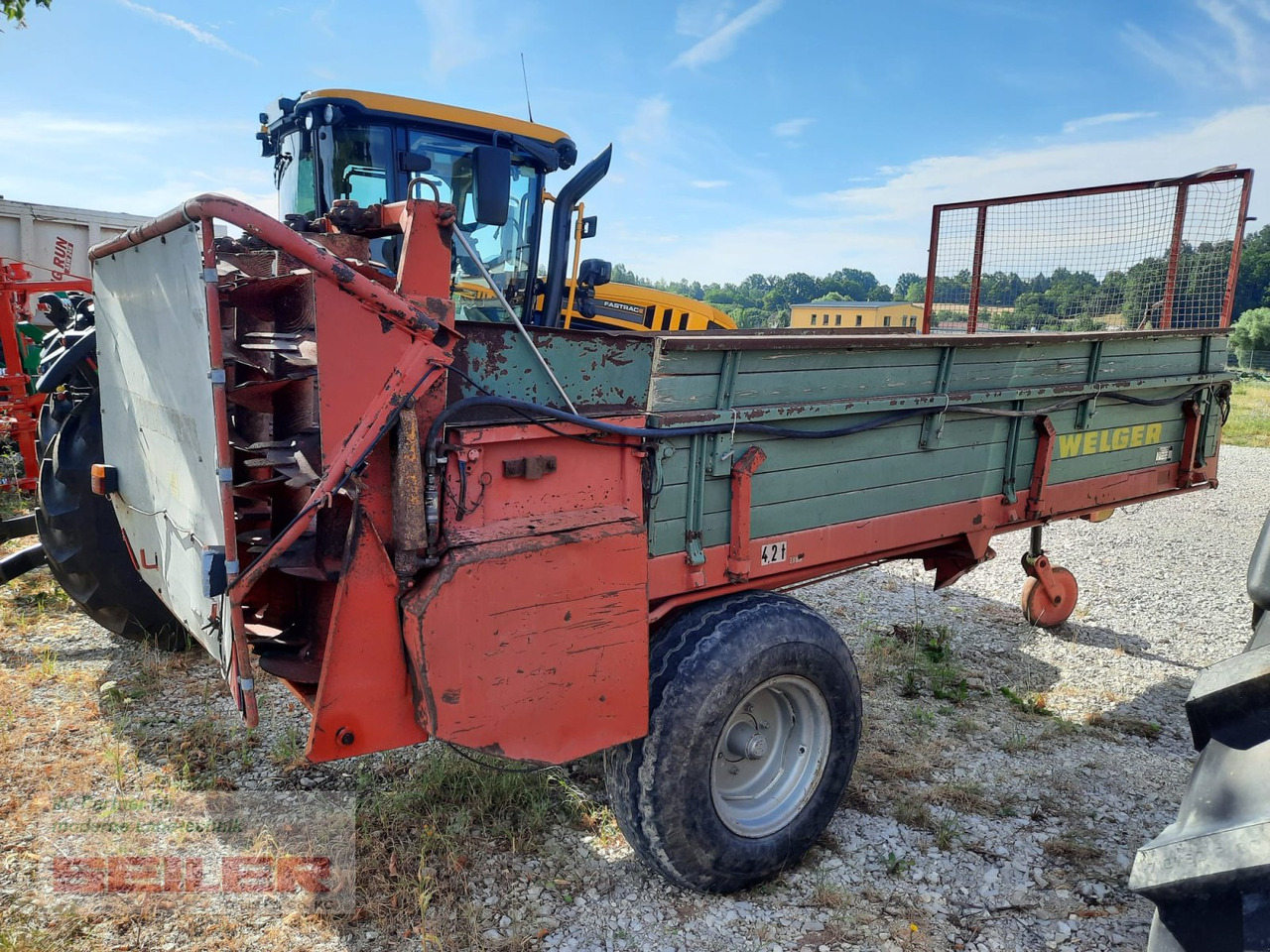 Welger L 280 Dungstreuer - Organisko mēslu izkliedētājs: foto 3 Welger L 280 Dungstreuer - Organisko mēslu izkliedētājs: foto 3