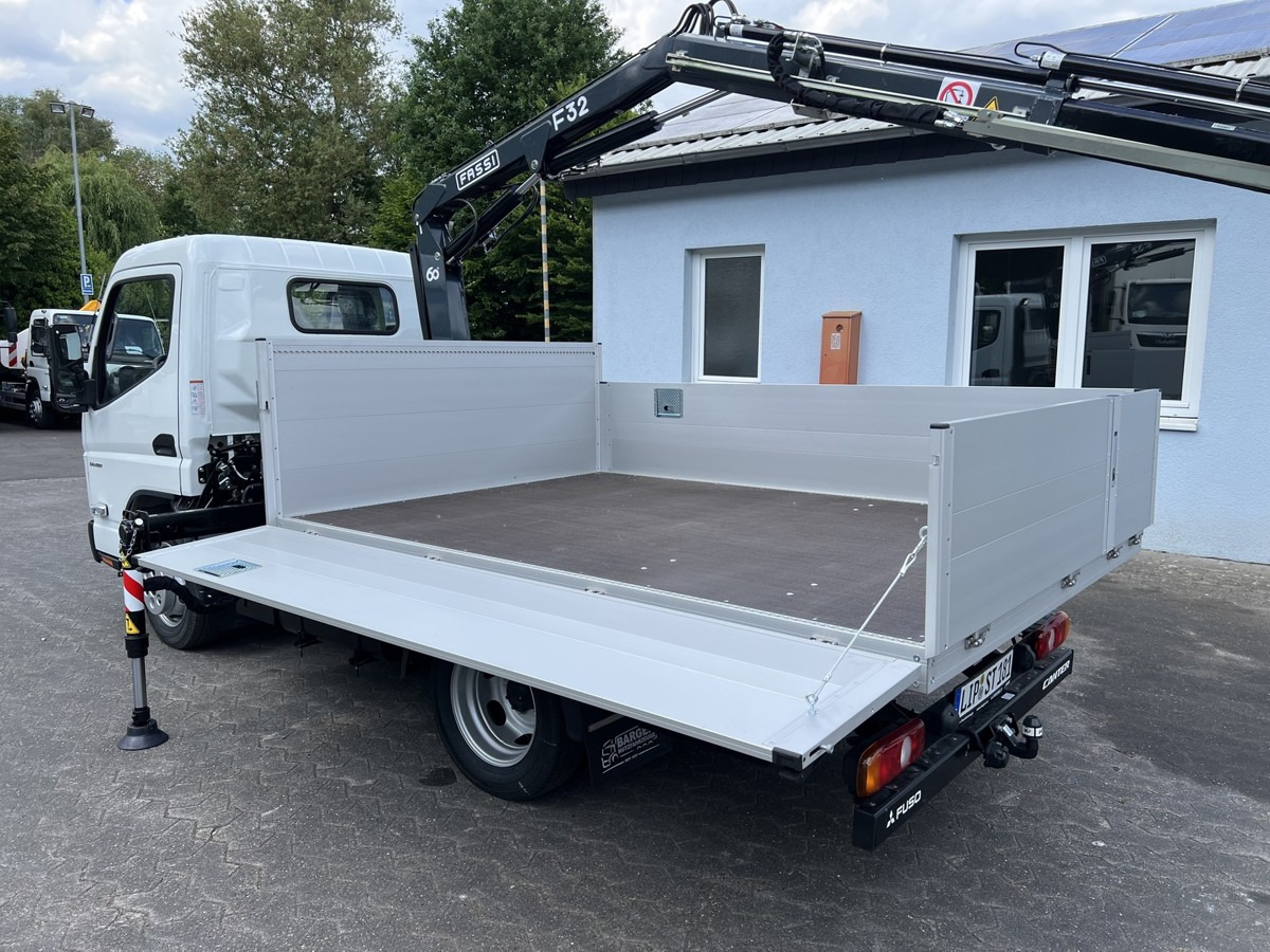 Jaunā Automašīna ar kravas platformu FUSO 3S15 Alu Pritsche 2.80m Ladekran Bohrgerät: foto 9