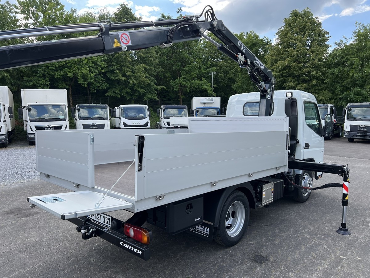 Jaunā Automašīna ar kravas platformu FUSO 3S15 Alu Pritsche 2.80m Ladekran Bohrgerät: foto 10