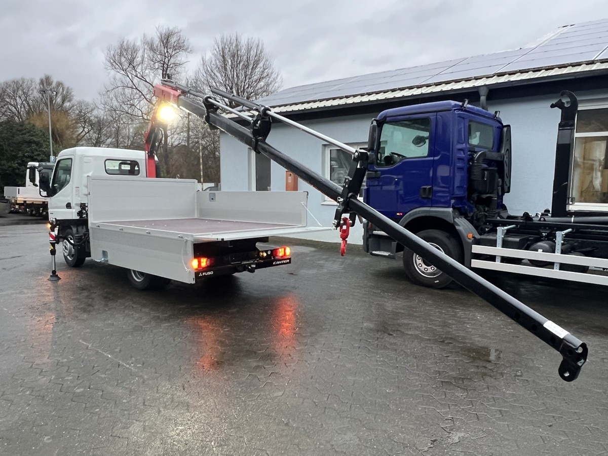 FUSO 3S15 Alu Pritsche 2.80m Ladekran Funk! - Automašīna ar kravas platformu: foto 4 FUSO 3S15 Alu Pritsche 2.80m Ladekran Funk! - Automašīna ar kravas platformu: foto 4
