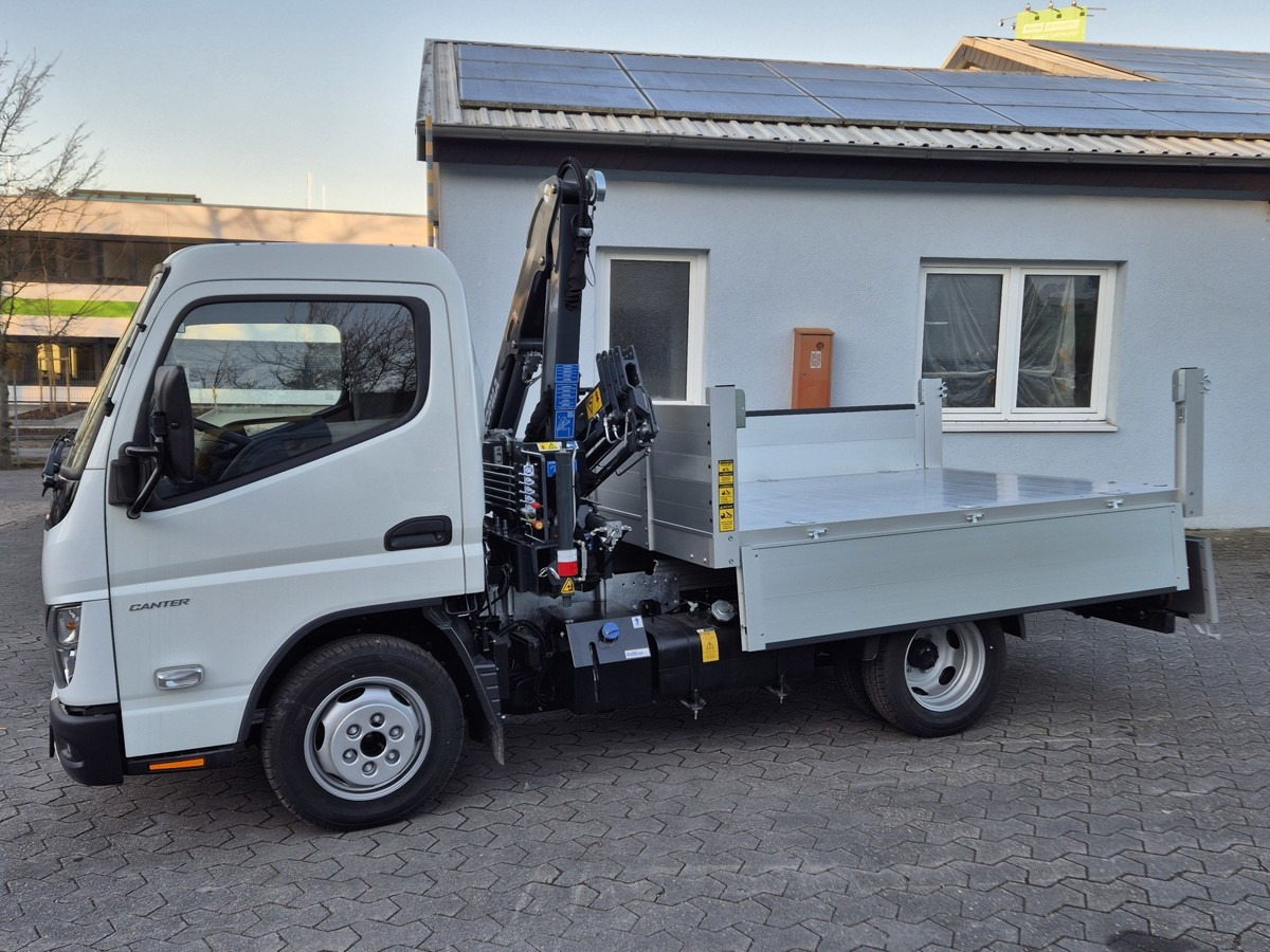 FUSO 3S15 Alukipper mit Ladekran 3 x hydr. - Komercauto pašizgāzējs: foto 3 FUSO 3S15 Alukipper mit Ladekran 3 x hydr. - Komercauto pašizgāzējs: foto 3