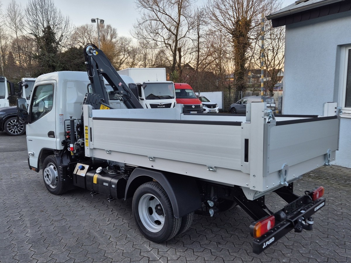 FUSO 3S15 Alukipper mit Ladekran 3 x hydr. - Komercauto pašizgāzējs: foto 4 FUSO 3S15 Alukipper mit Ladekran 3 x hydr. - Komercauto pašizgāzējs: foto 4