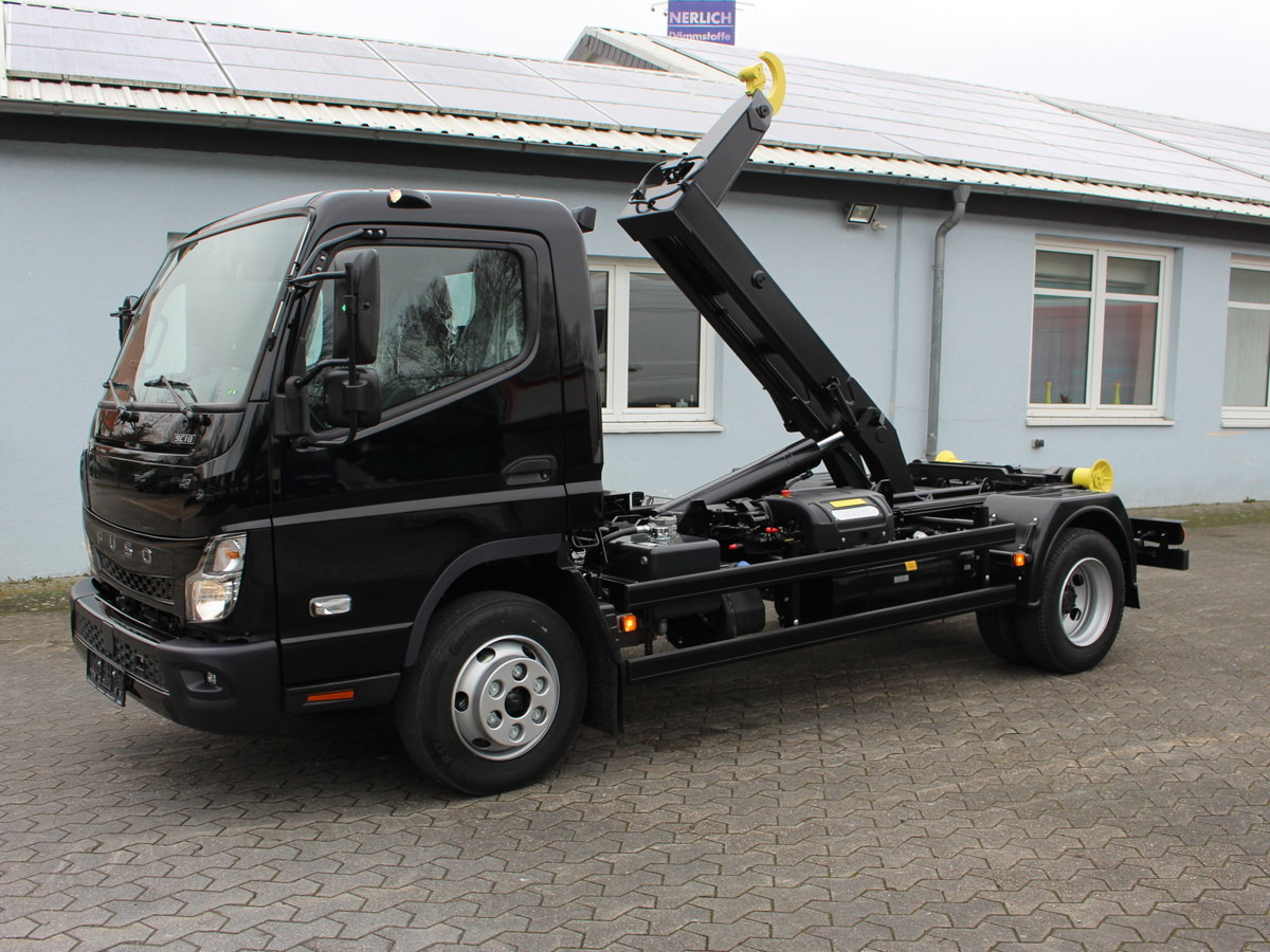 FUSO Canter FUSO 9C18 City Abrollkipper Hooklift Bla - Pacēlājs ar āķi, Kravas auto ar manipulatoru: foto 2 FUSO Canter FUSO 9C18 City Abrollkipper Hooklift Bla - Pacēlājs ar āķi, Kravas auto ar manipulatoru: foto 2