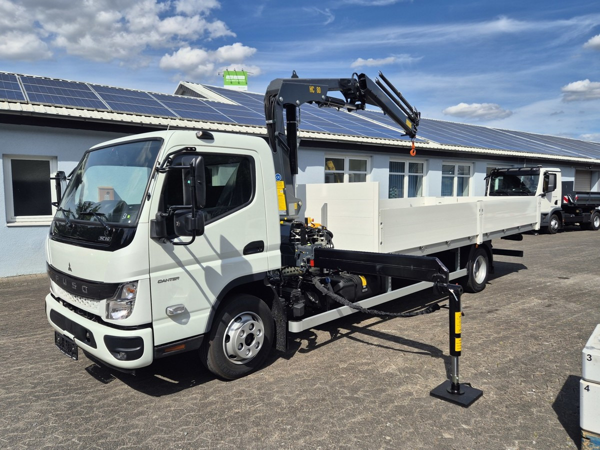 FUSO FUSO 9C18 Canter Alu Pritsche 5.5m Kran 3x hydr. - Automašīna ar kravas platformu: foto 4 FUSO FUSO 9C18 Canter Alu Pritsche 5.5m Kran 3x hydr. - Automašīna ar kravas platformu: foto 4