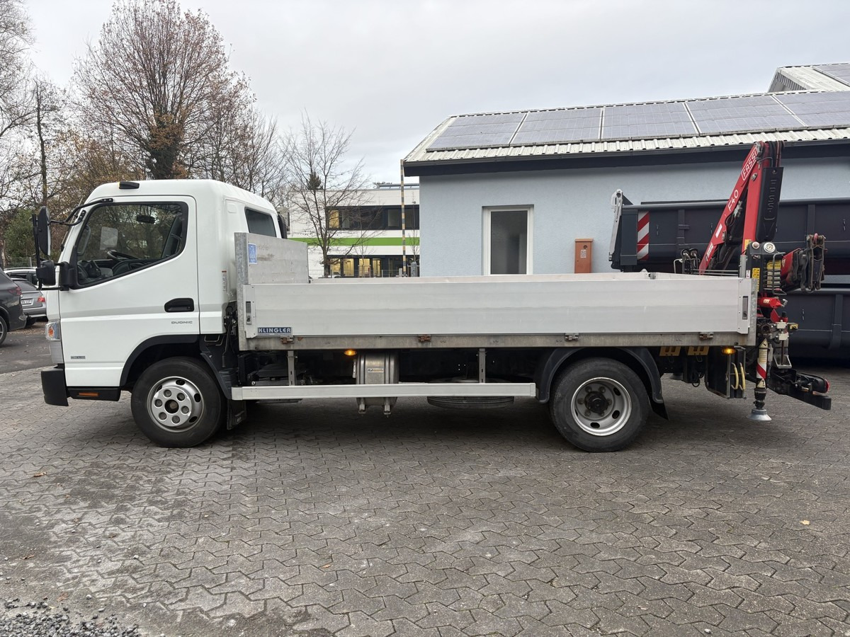 FUSO FUSO 9C18 Canter Pritsche 3.8m Kran 2x hydr. - Automašīna ar kravas platformu: foto 4 FUSO FUSO 9C18 Canter Pritsche 3.8m Kran 2x hydr. - Automašīna ar kravas platformu: foto 4