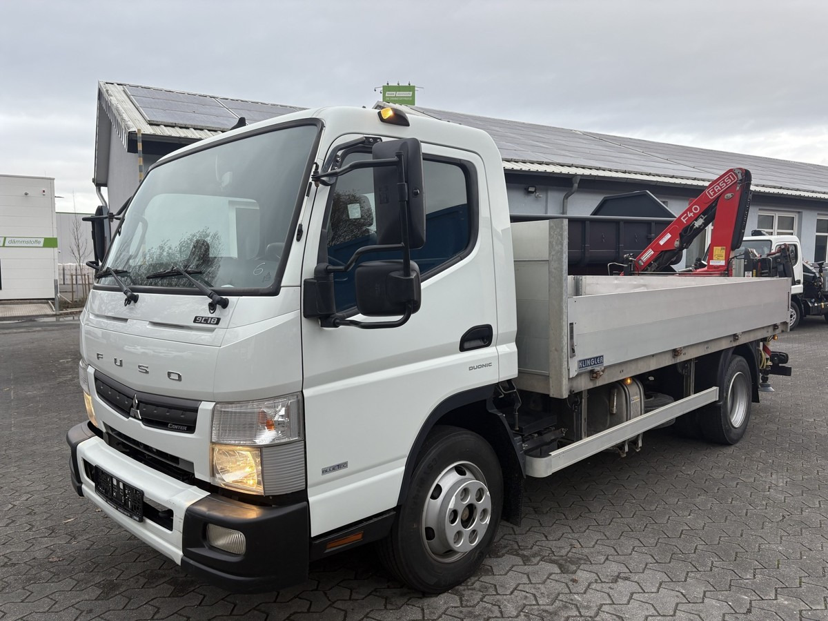 FUSO FUSO 9C18 Canter Pritsche 3.8m Kran 2x hydr. - Automašīna ar kravas platformu: foto 3 FUSO FUSO 9C18 Canter Pritsche 3.8m Kran 2x hydr. - Automašīna ar kravas platformu: foto 3