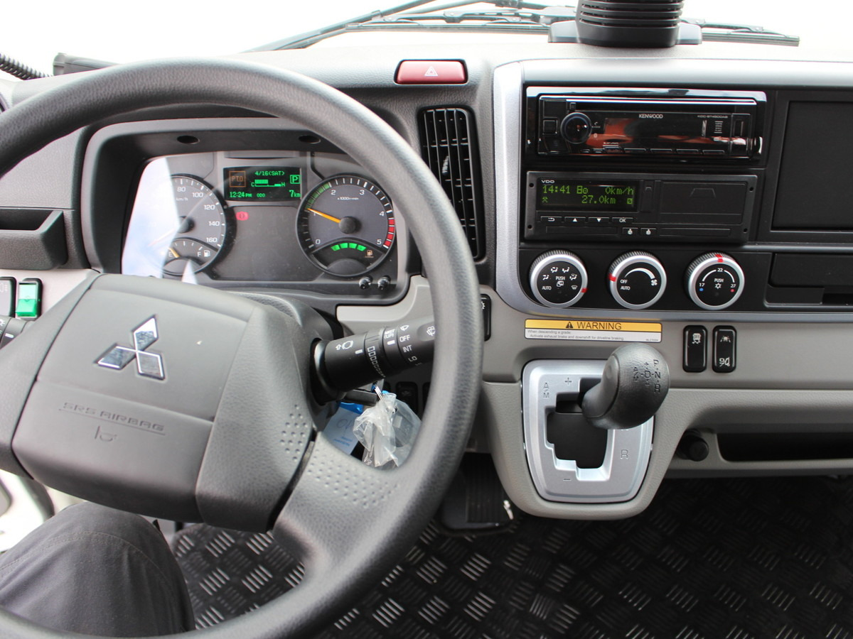 Jaunā Pacēlājs ar āķi, Kravas auto ar manipulatoru FUSO FUSO 9C18 City Abrollkipper + Ladekran m.Greifer: foto 6