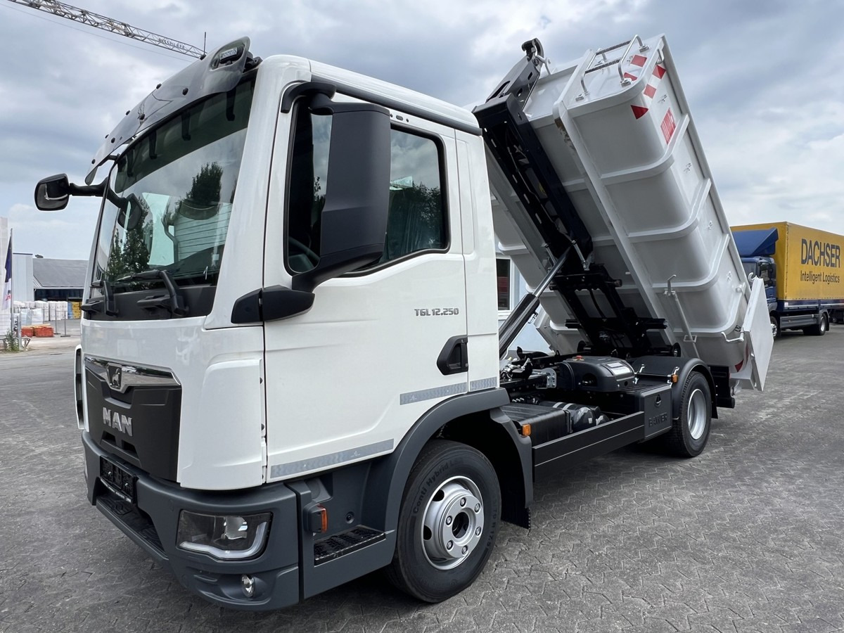 MAN TGL 12.250 BL NEU City Abrollkipper PowerMatic s - Pacēlājs ar āķi: foto 2 MAN TGL 12.250 BL NEU City Abrollkipper PowerMatic s - Pacēlājs ar āķi: foto 2