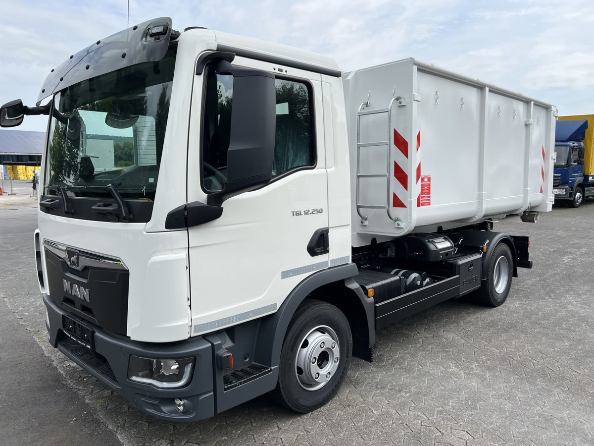 MAN TGL 12.250 BL NEU City Abrollkipper PowerMatic s - Pacēlājs ar āķi: foto 4 MAN TGL 12.250 BL NEU City Abrollkipper PowerMatic s - Pacēlājs ar āķi: foto 4