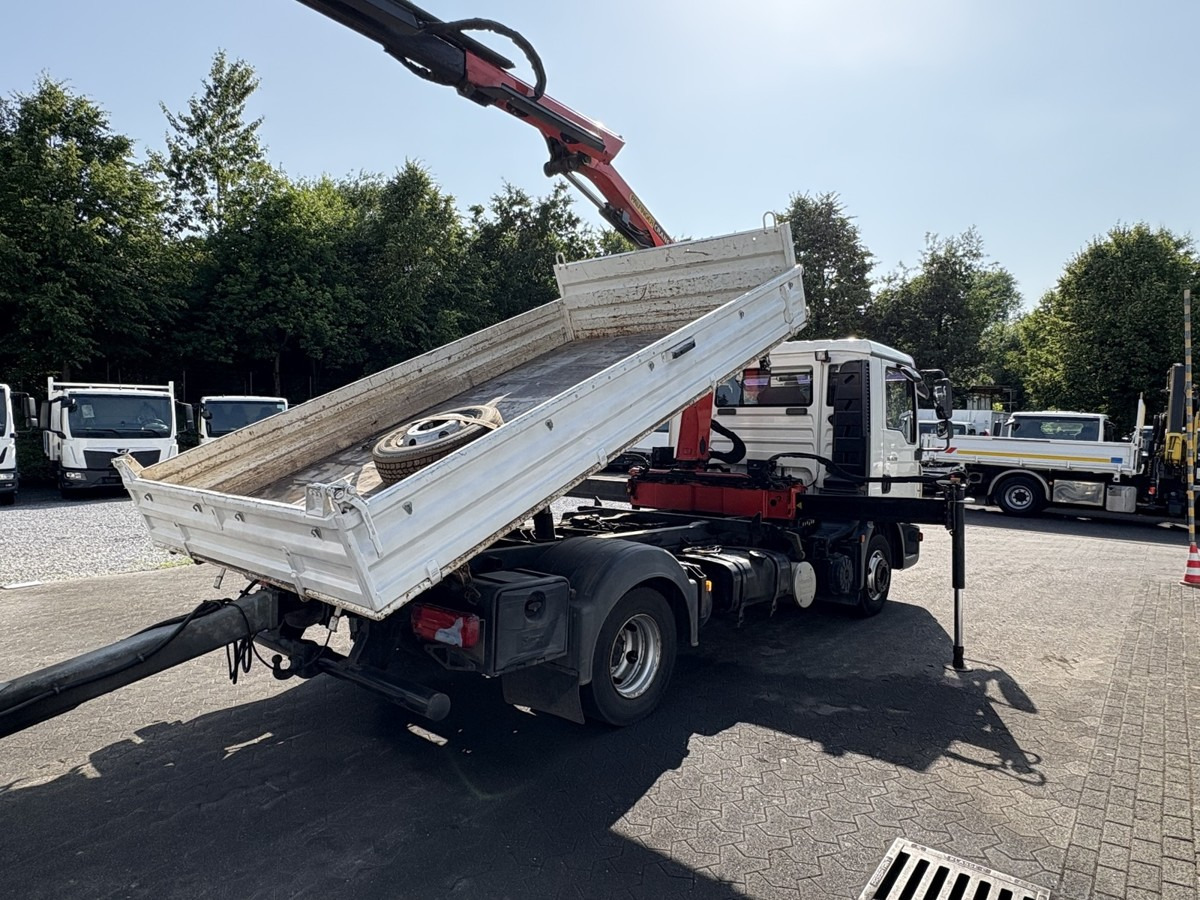 MAN TGL 8.210 Meiller Dreiseitenkipper mit Ladekran - Komercauto pašizgāzējs: foto 4 MAN TGL 8.210 Meiller Dreiseitenkipper mit Ladekran - Komercauto pašizgāzējs: foto 4