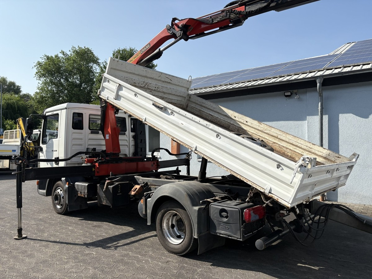 MAN TGL 8.210 Meiller Dreiseitenkipper mit Ladekran - Komercauto pašizgāzējs: foto 2 MAN TGL 8.210 Meiller Dreiseitenkipper mit Ladekran - Komercauto pašizgāzējs: foto 2