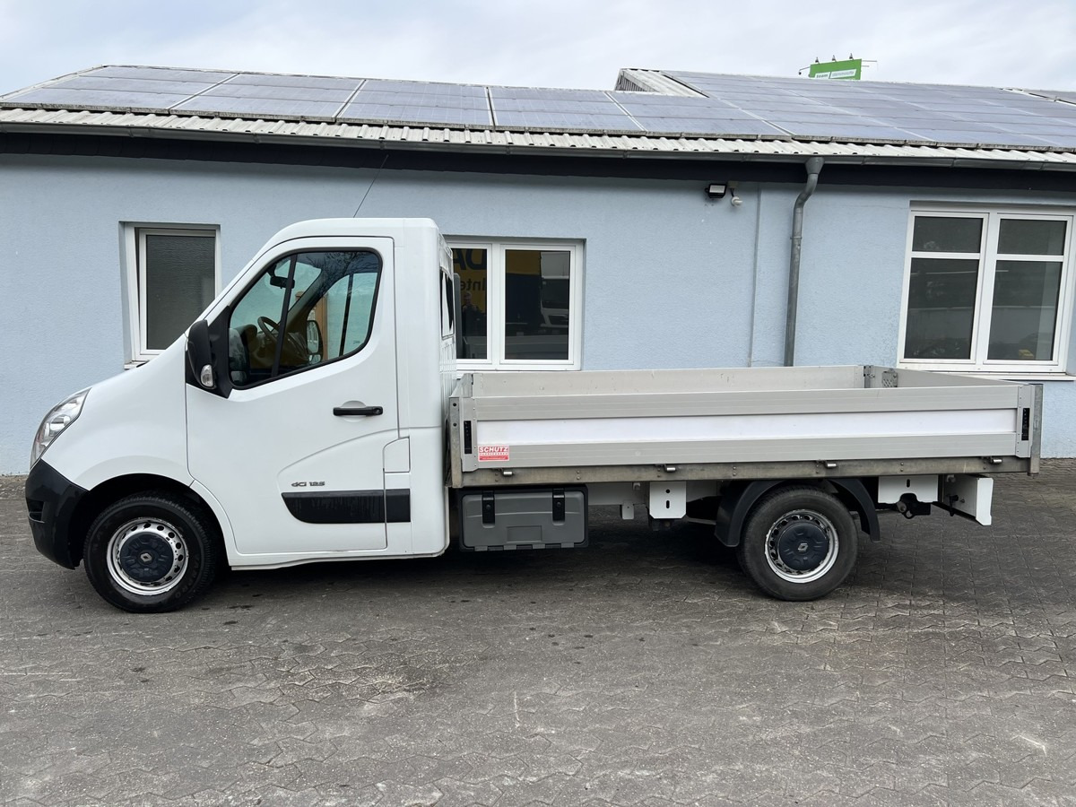 RENAULT Master L2 Tiefpritsche 3.3m Schutz AHK 1 Hd - Automašīna ar kravas platformu: foto 2 RENAULT Master L2 Tiefpritsche 3.3m Schutz AHK 1 Hd - Automašīna ar kravas platformu: foto 2
