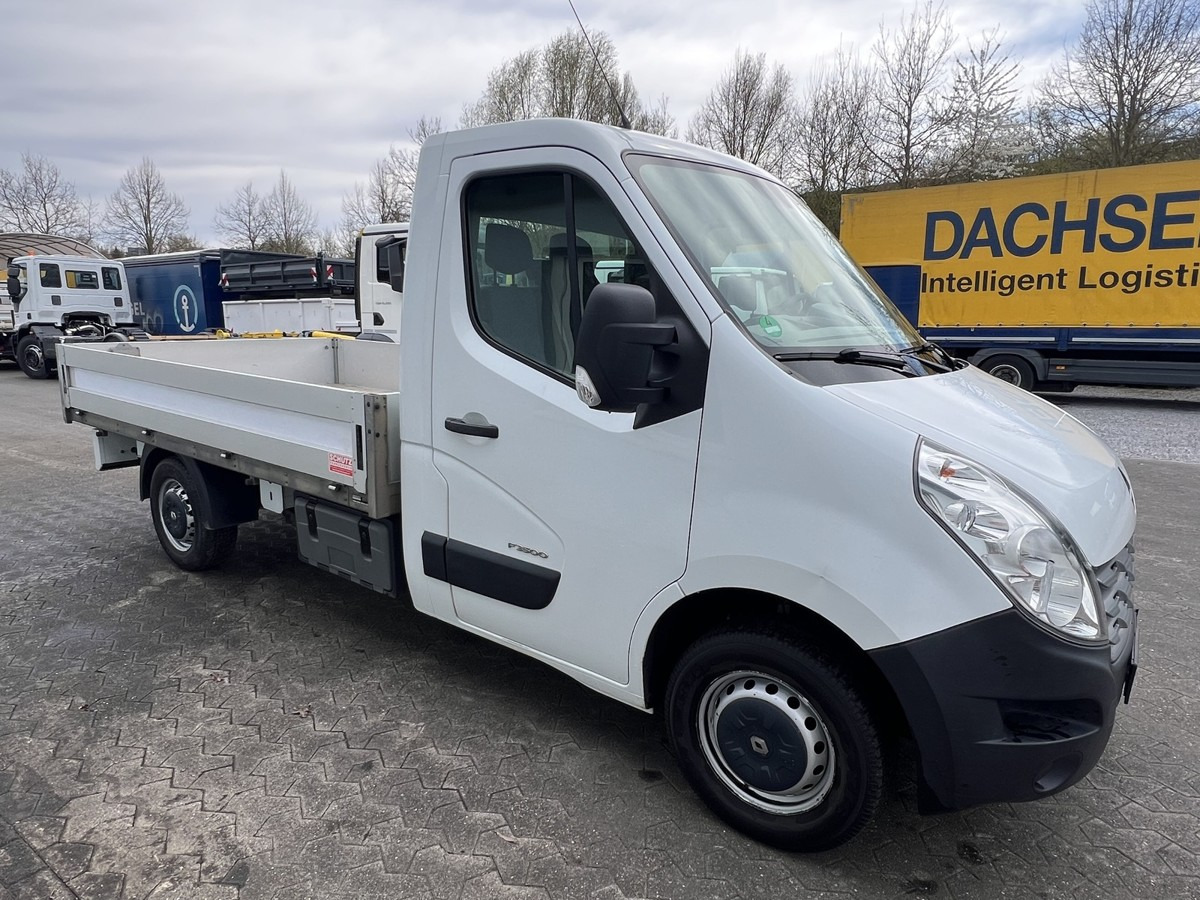 RENAULT Master L2 Tiefpritsche 3.3m Schutz AHK 1 Hd - Automašīna ar kravas platformu: foto 5 RENAULT Master L2 Tiefpritsche 3.3m Schutz AHK 1 Hd - Automašīna ar kravas platformu: foto 5