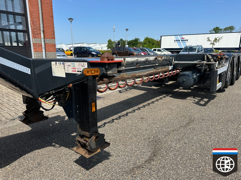D-Tec FLEXITRAILER LIFT AXLE - DISKBRAKES - 20/30/40/45 HC - CONCOURSTAAT - Puspiekabe noņemamā virsbūve/ Konteineru vedējs: foto 3 D-Tec FLEXITRAILER LIFT AXLE - DISKBRAKES - 20/30/40/45 HC - CONCOURSTAAT - Puspiekabe noņemamā virsbūve/ Konteineru vedējs: foto 3